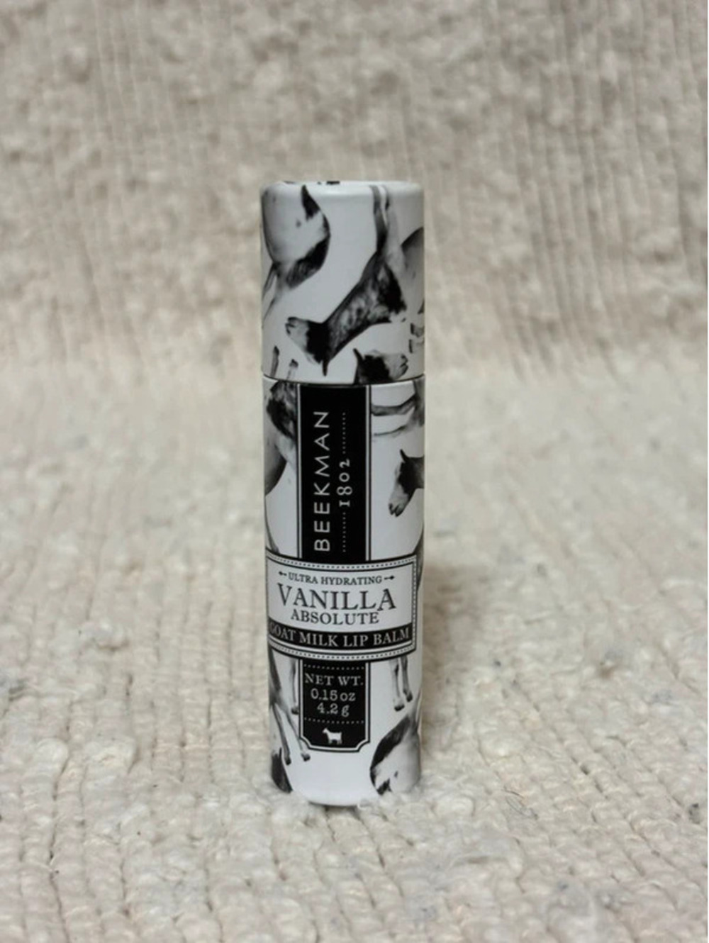 Beekman 1802 Aromatherapy Goat Milk Lip Balm Stick Vanilla Absolute 0.15oz